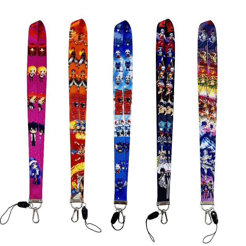 Lanyard Badge Holder - 5 piezas de accesorios de anime