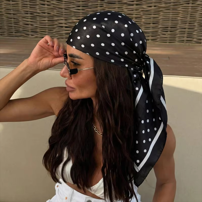 Pañuelo Cuadrado con Estampado - Head Wrap Turban reseña y precio