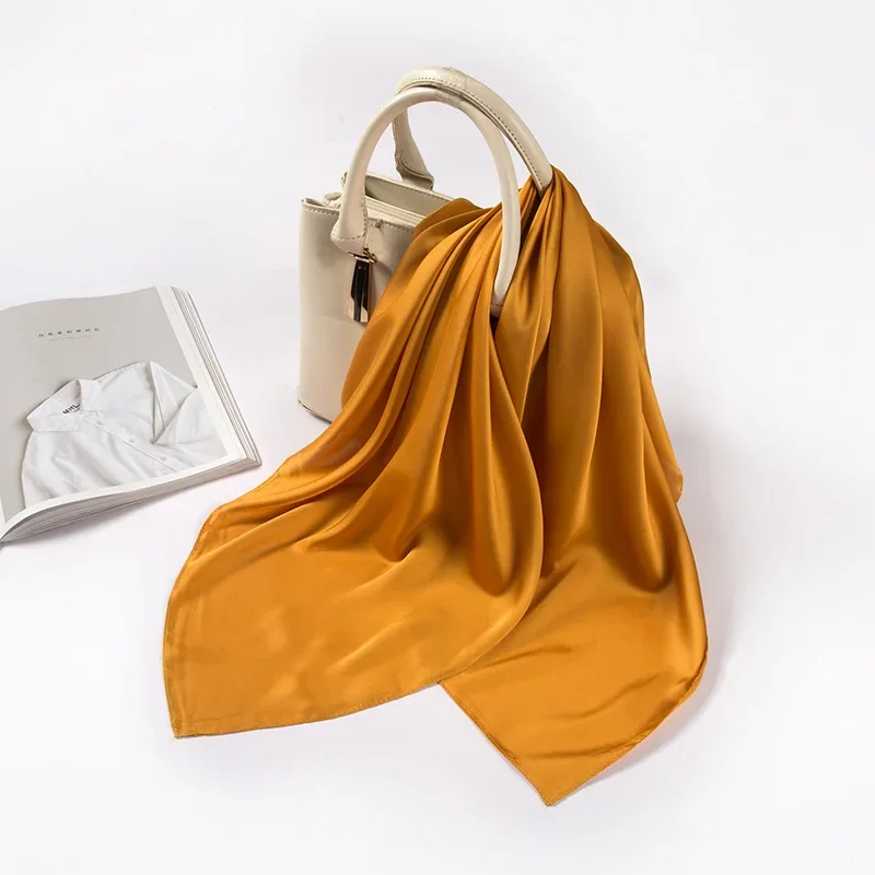 Pañuelo de satén para mujer de - Scarf Silk Square reseña y precio