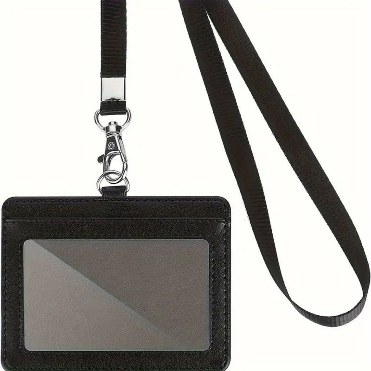 1 portatarjetas horizontal con - Lanyard Badge Holder reseña y precio