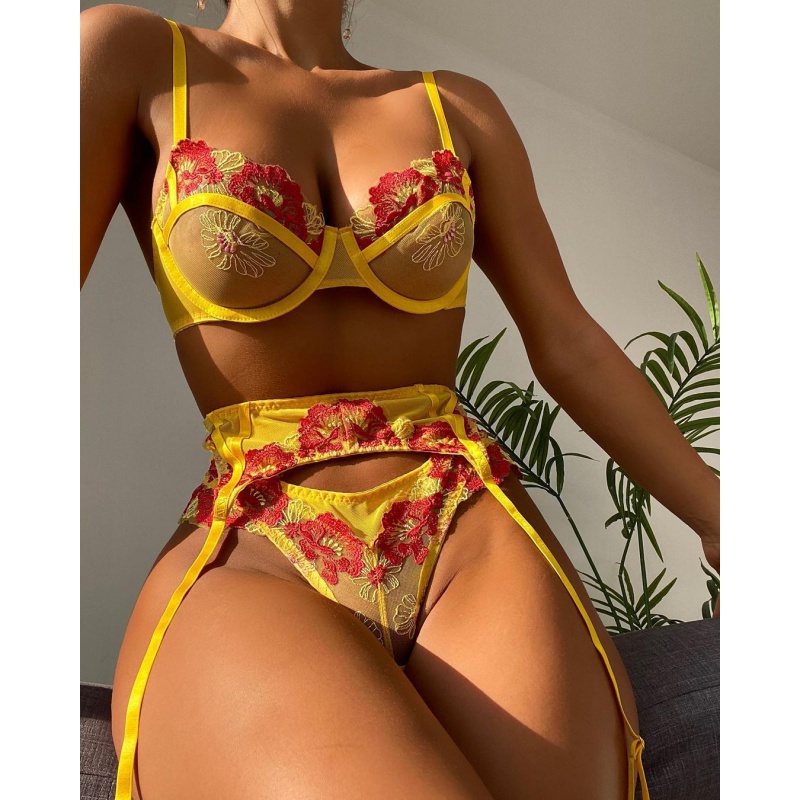 Bikini Moda Encaje Bordado Cal - Silk Tie Striped reseña y precio